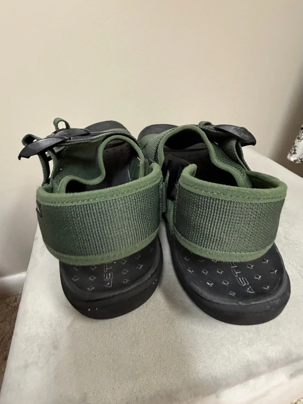 Astral Men's Olive Green Adjustable Strap Sandals